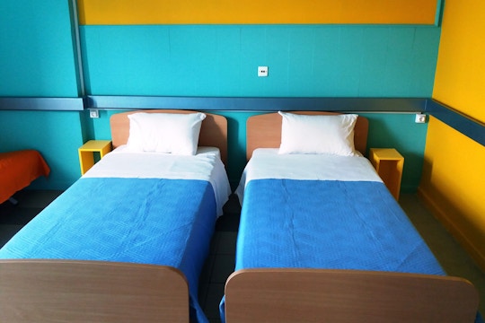 IVHQ volunteer accommodation room upgrade in Greece, Athens