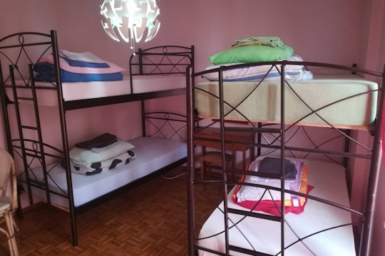 Volunteer bedroom in IVHQ Greece