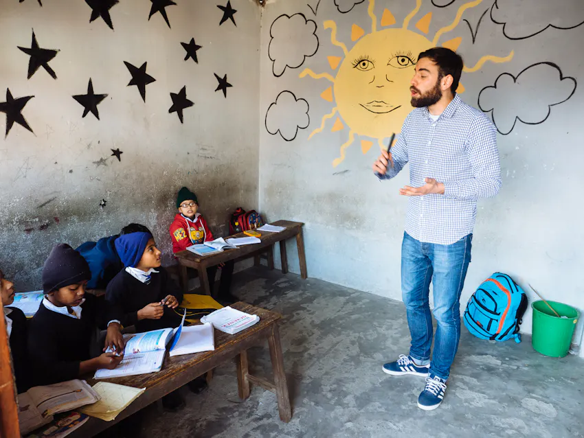 Teaching volunteer in Nepal with IVHQ