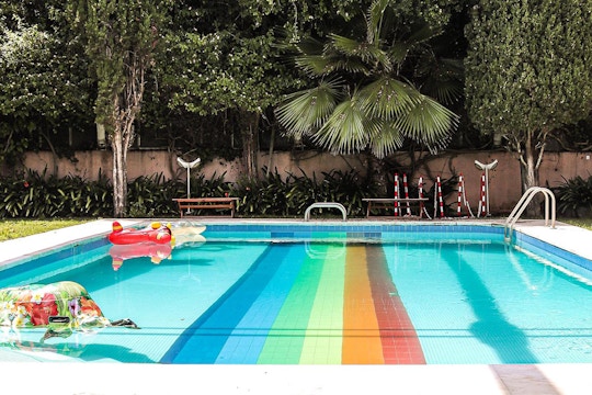 IVHQ swimming pool in lisbon, Portugal