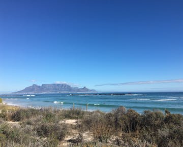 Looking at Table Mountain in South Africa with IVHQ