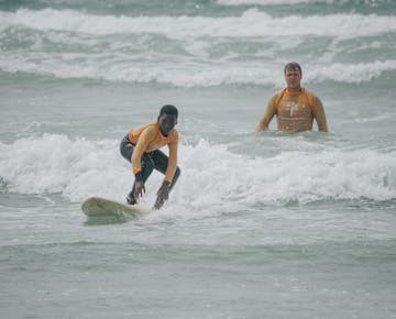 South Africa surf teaching volunteers in South Africa