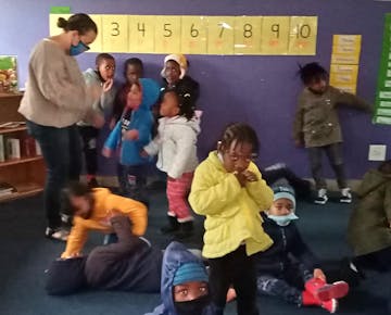IVHQ volunteer on the South Africa Childcare project