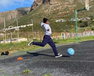 Soccer on the IVHQ Sports Volunteer project in South Africa