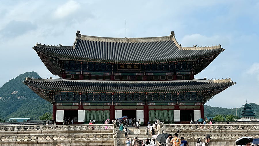 Exploring South Korea during free time