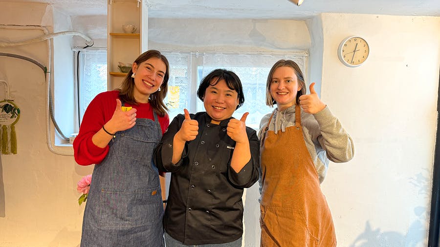 IVHQ volunteers at the Culture week add-on in Seoul, South Korea