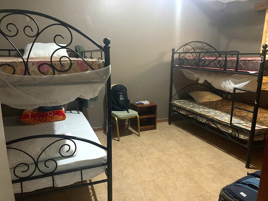 IVHQ Tanzania accomodation bedroom at the volunteer house