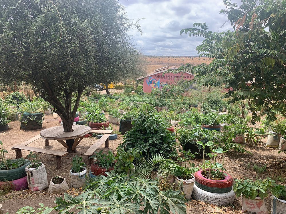 IVHQ volunteer Maasai Cultural Immersion rest area in Tanzania