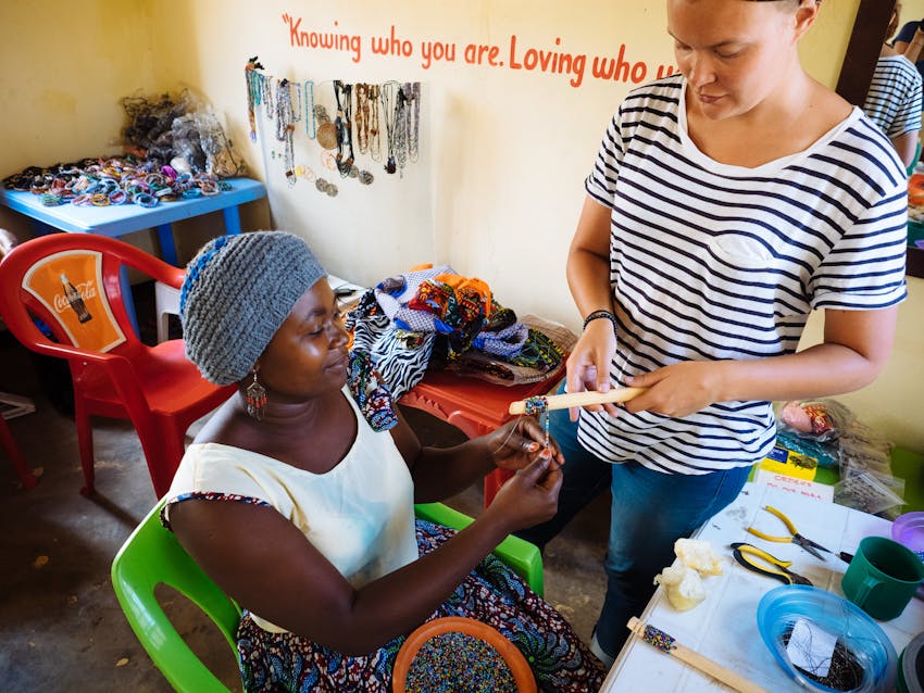Women's Education volunteer in Tanzania with IVHQ