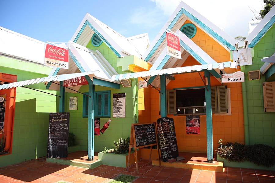 IVHQ volunteers explore and try out local food shops on weekend in Trinidad and Tobago