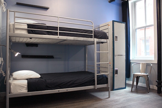 Dormitory bedroom in Philadelphia, USA