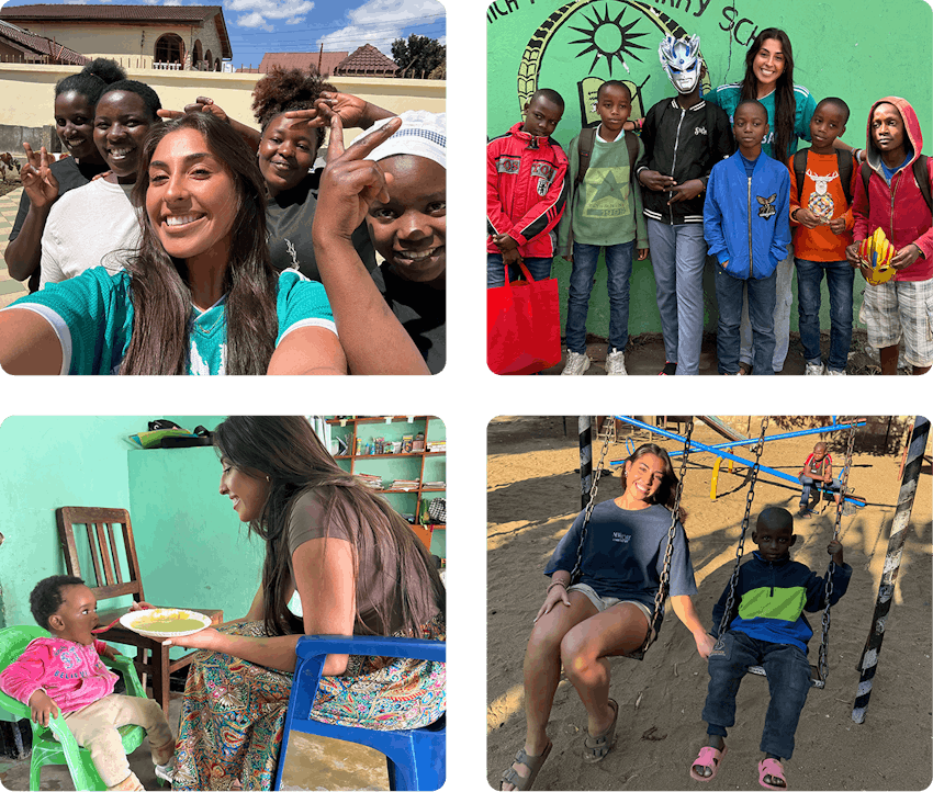 Photos from IVHQ Ambassador Gabby Tanzania trip 1.