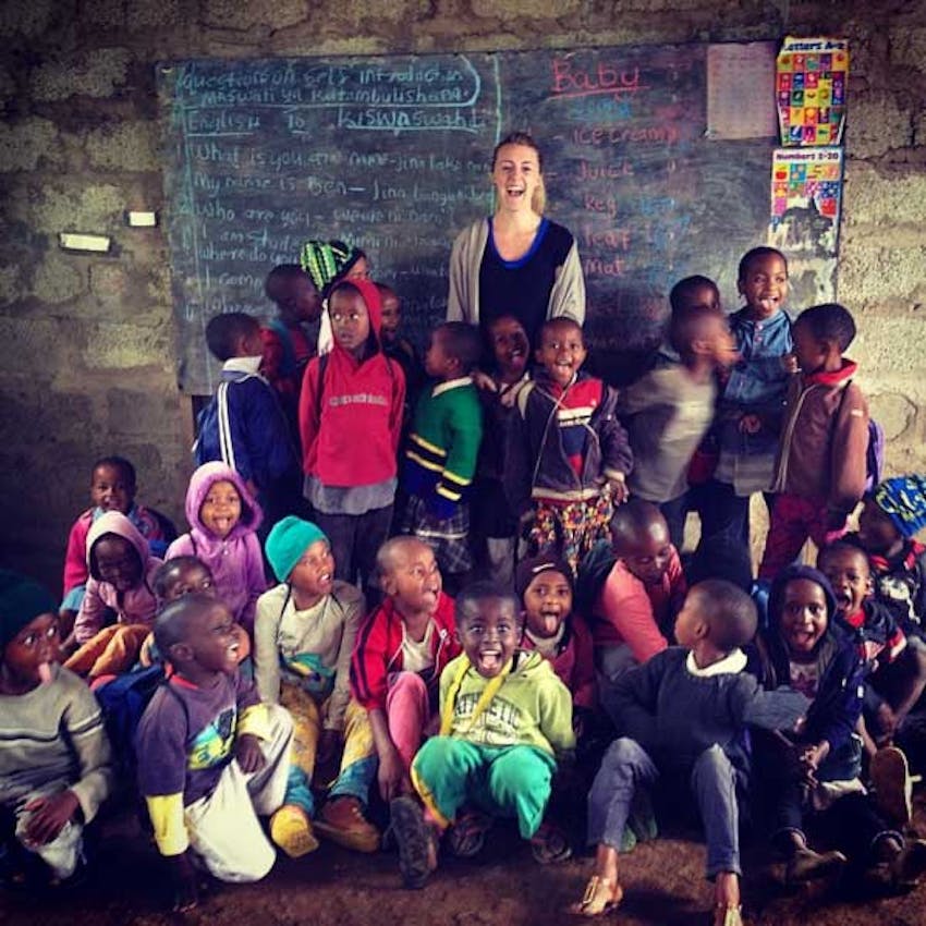 The Aston Villa classroom in Tanzania