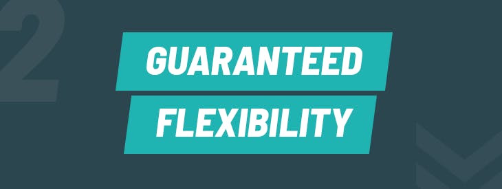 Guaranteed flexibility
