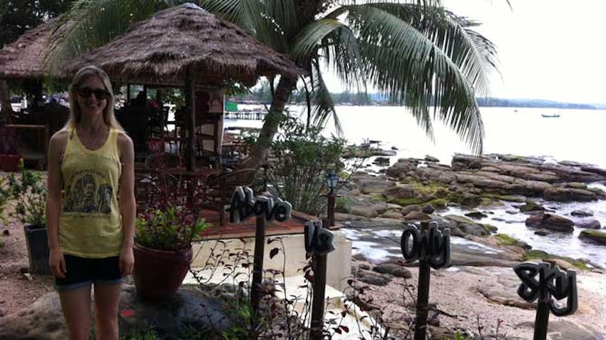 Visit Sihanoukville Beach during an IVHQ weekend