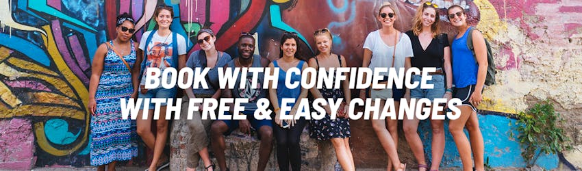 Book your IVHQ volunteer adventure with confidence with free and easy changes.
