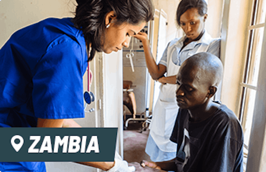 Volunteer in Zambia