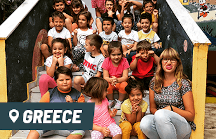 Volunteer in Greece