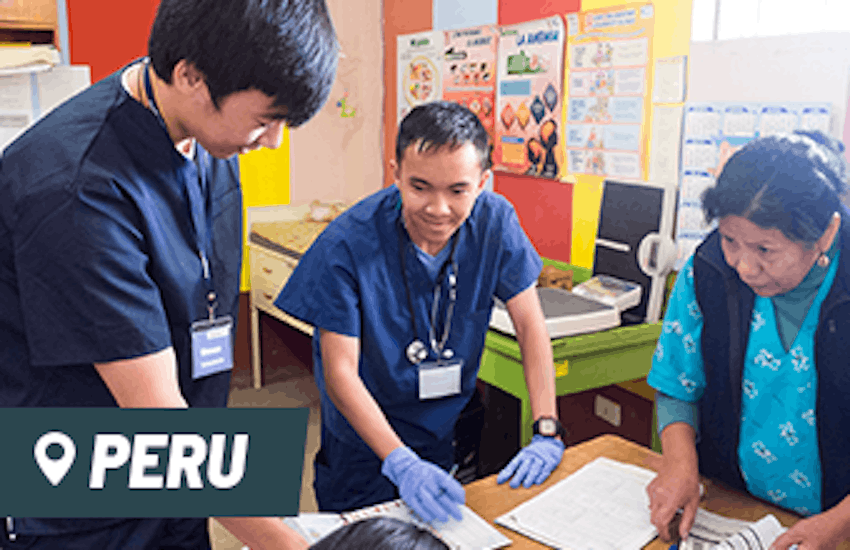 Volunteer in Peru