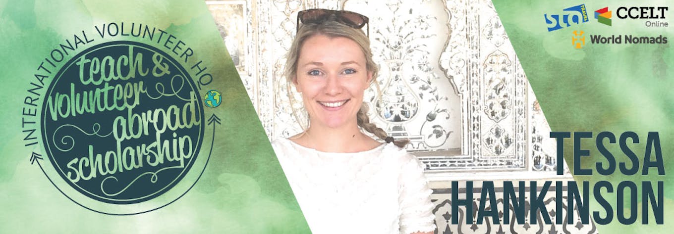 2016 Teach & Volunteer Abroad Scholarship Finalist Header - Tessa Hankinson