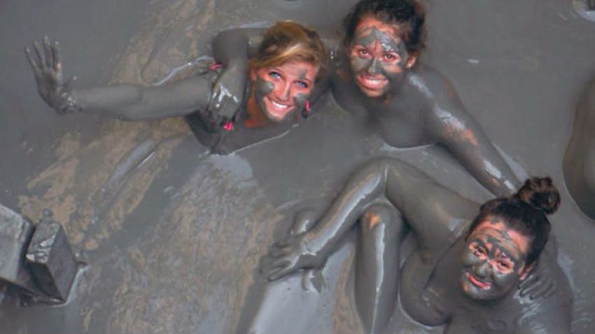 Have a mud bath in El Totumo Volcano as an IVHQ volunteer