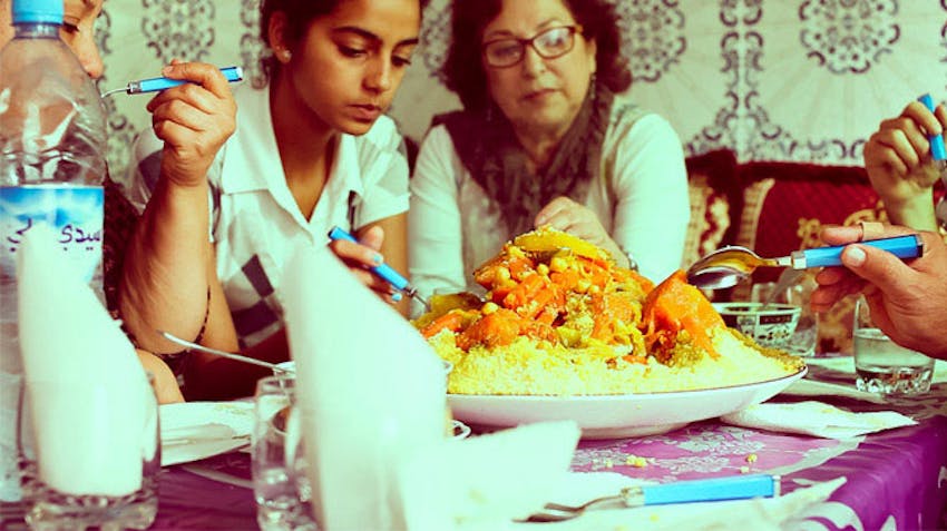 Tasting the Moroccan cuisine as an IVHQ volunteer in Marrakech