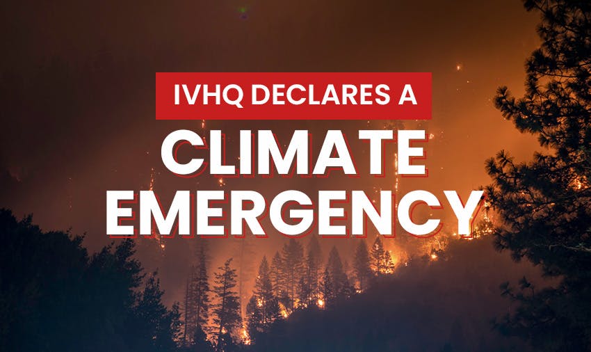 IVHQ Declares A Climate Emergency.