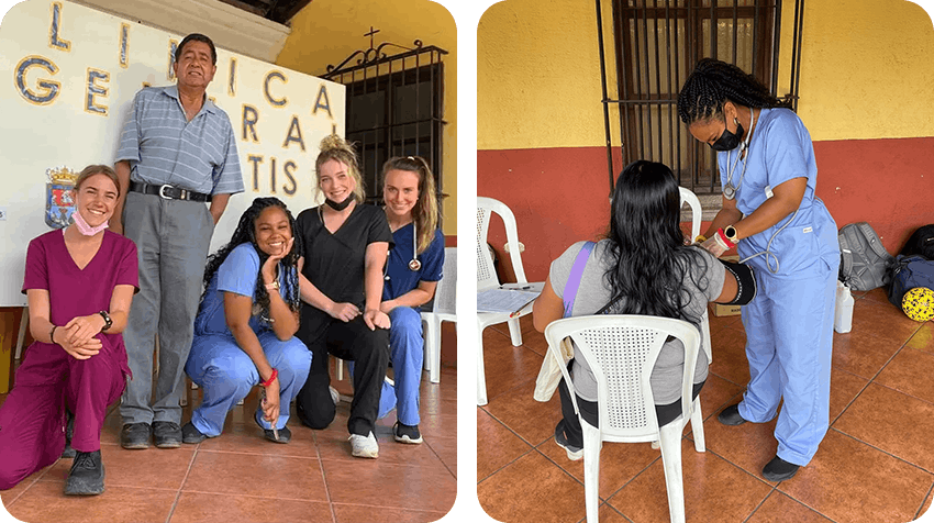 Nicole's first solo IVHQ Guatemala medical volunteer trip.