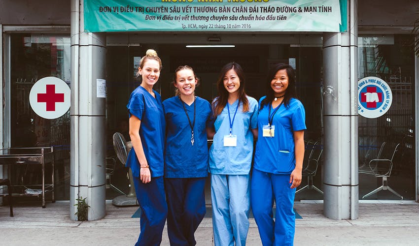 Medical volunteer in Vietnam with IVHQ