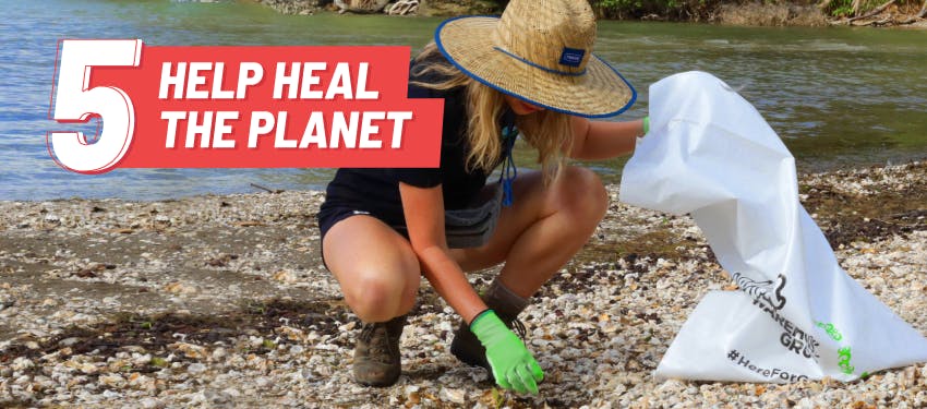 Rewarding lockdown activity suggestions IVHQ - Get outside and heal the planet