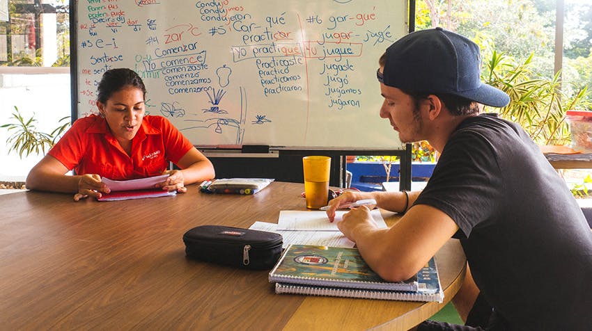 Learn Spanish & practice with the friendly locals in Costa Rica IVHQ.