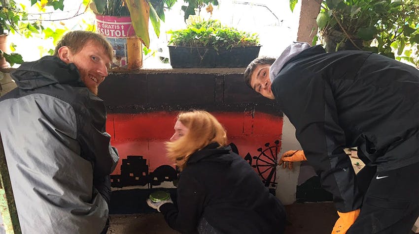 Making an imapct on the Community Outreach volunteering project in Argentina - Cordoba.