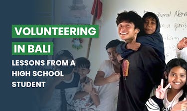 Volunteering in Bali As A High School Student with IVHQ.