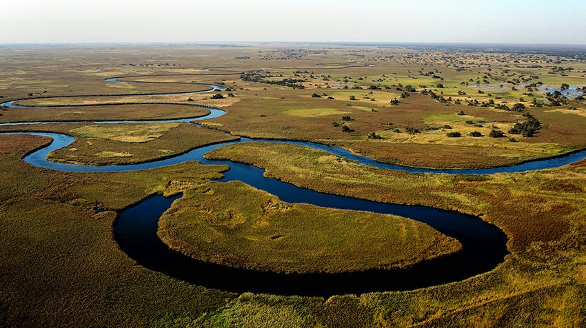 Soar Over the Okavango Delta while volunteering in Botswana with IVHQ.