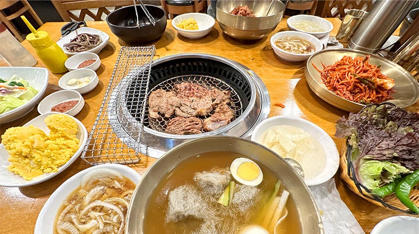 Try Korean BBQ while volunteering with IVHQ.