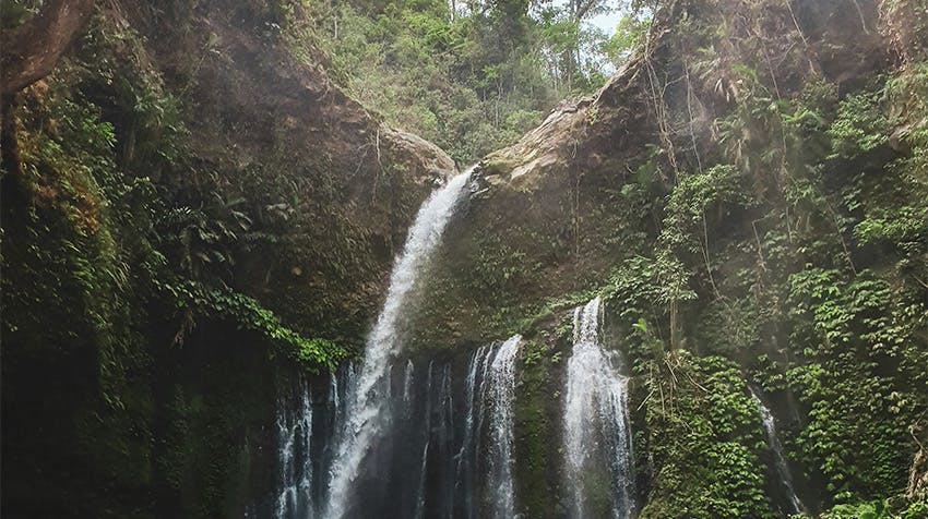 See Tiu Kelep Waterfall in Lombok While Volunteering Abroad - IVHQ.