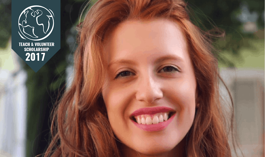 IVHQ Teach and Volunteer Abroad Scholarship winner 2017