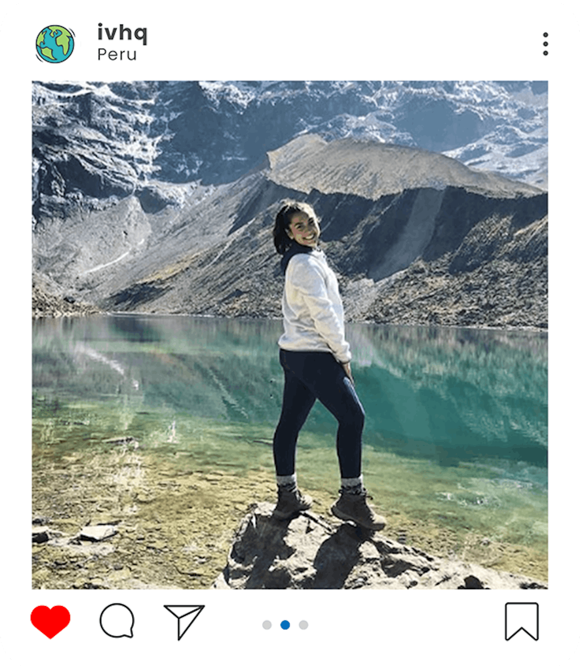 IVHQ volunteer Gloria on the animal shelter volunteer project in Peru.