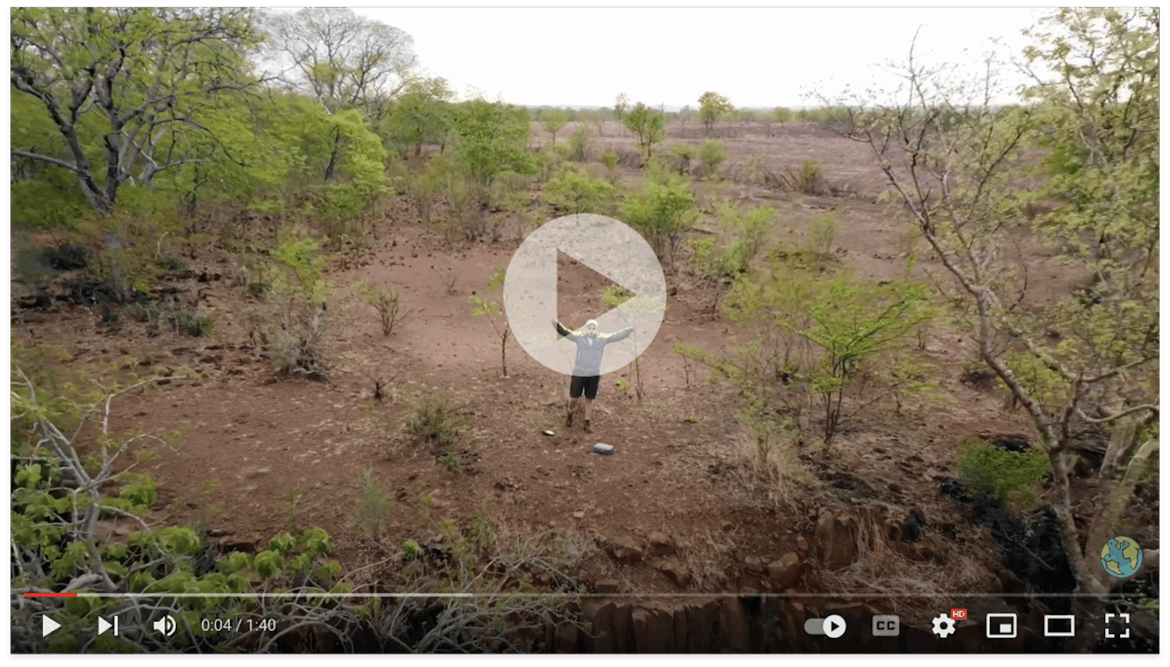 IVHQ volunteer Hunter on the Wildlife volunteer project in Victoria Falls.