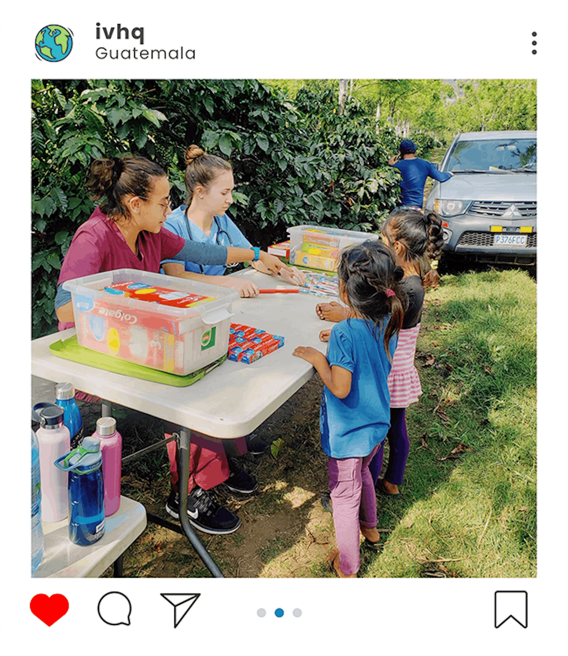 IVHQ volunteer Maddie on the Medical volunteer project in Guatemala.