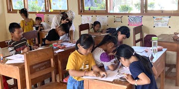 Volunteer on the Health Education project in Lovina, Bali with IVHQ