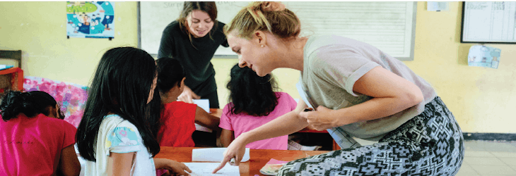 Volunteer on the Health Education project in Bali with IVHQ