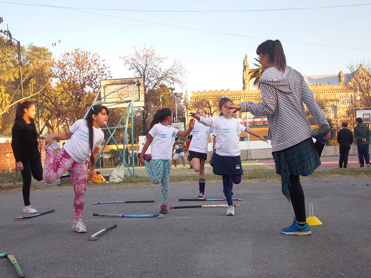 Volunteer on the Sports Education project with IVHQ in Cordoba, Argentina
