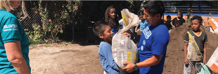 Volunteer on the Community Development project with IVHQ in Quito, Ecuador