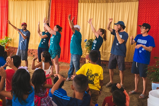 Volunteer on the Childcare project with IVHQ in Santa Elena Ecuador