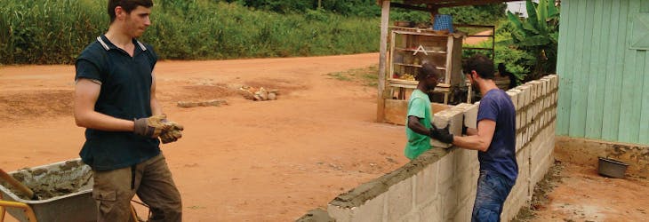Volunteer on the Construction and Renovation project in Ghana with IVHQ
