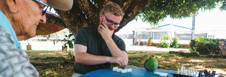 Volunteer on the Elderly Care project in Guatemala with IVHQ