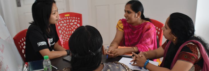 Volunteer on the Women's Empowerment project with IVHQ in Kerala, India
