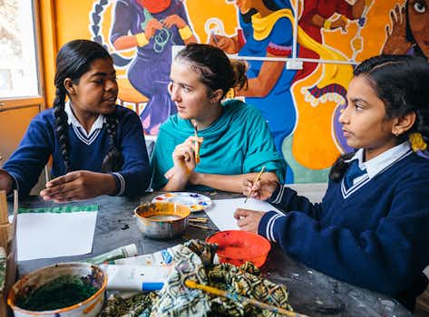 Volunteer on the Childcare project in Delhi, India with IVHQ