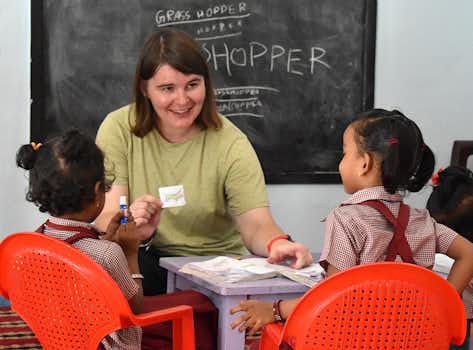 Volunteer on the Childcare project in Kerala, India with IVHQ